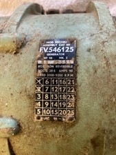 Land Rover Lightweight Series 3 24v Generator 90amp FV546125