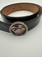 Versace Medusa Black Leather