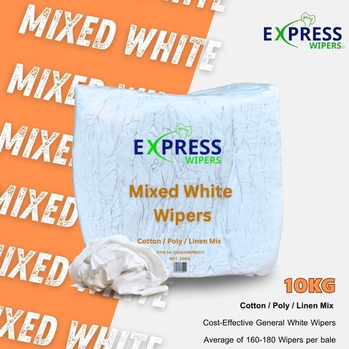 10kg bag white cotton mix - bag,