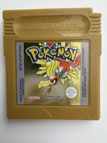 Pokemon gold version - gold, nintendo