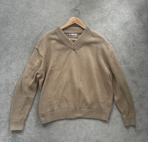 Zara beige chunky - chunky, knit