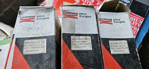 Lockheed master cylinder - master,