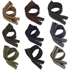 1pc Antique Brass Metal Zip #5