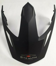 Replacement Stealth HD009 Adventure Helmet Peak Matt Black Ex-Display