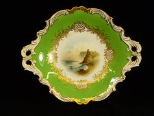 SIGNED COALPORT HAND PAINTED &