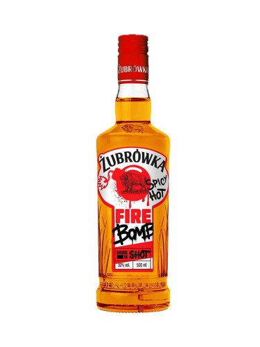Zubrowka fire bomb - fire, cinnamon