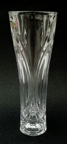 Vintage cut glass single stem - cut,