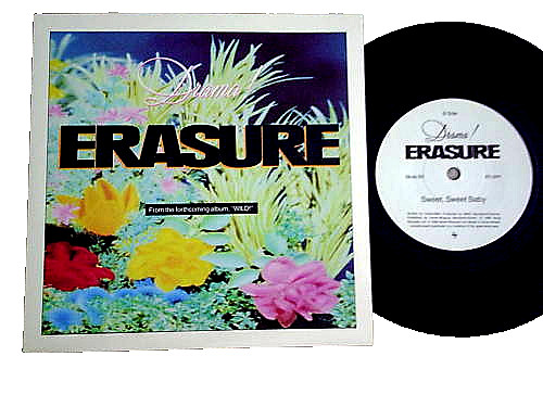 Erasure drama vinyl single - erasure,