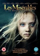 Les Misérables DVD (2013) Anne Hathaway, Hooper (DIR) cert 12 Quality guaranteed