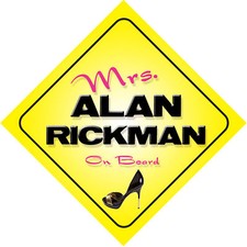 Mrs Alan Rickman On Board