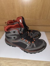 Vasque Boots Male Vibram Gortex Hiking Shoes Orange Grey