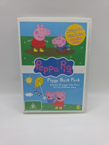 Peppa pig piggy back pack - back,
