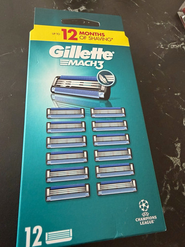 Gillette mach3 cartridge - mach3, 12