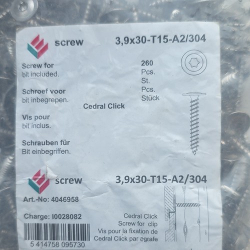 Screw cedral click - screw,