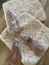 Two Next Cushion Covers And Curtain Tie Backs All Excellent