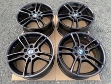 18" Genuine BMW 261M Alloys Wheels E81 E82 E87 E88 1 & 2 SERIES REFURBISHED x4