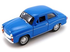 Syrena 105 Polish Calssic Car Model Toy Blue Diecast 1:34-1:39 Scale Welly