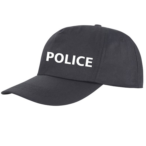 Police printed baseball cap - printed,