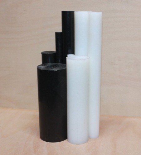 Nylon rod black natural - nylon,