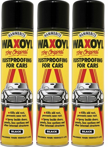 Black hammerite aerosol - black,