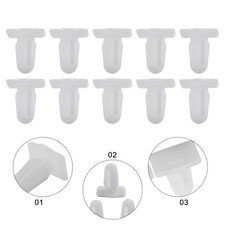 10x Door Sill Covering Clip Trim Moulding Retainer For BMW E30 E39 E46 Z3 For M3