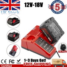 Rapid Fast Charger For Milwaukee N12-18FC 12V-18V Li-ion For M18 For M12 3A NEW