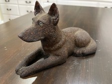 Brown Doberman Pinscher Dog 8"