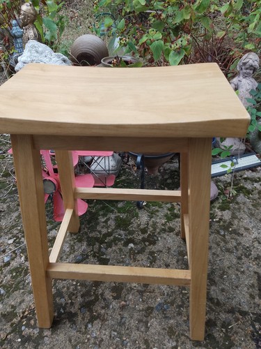 Beech wood 40cm - wood, saddle