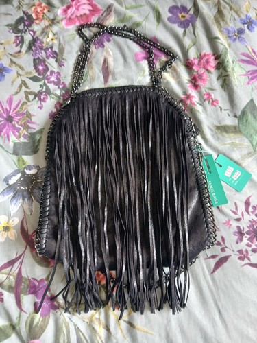 Jamie bags black tassle - bags,
