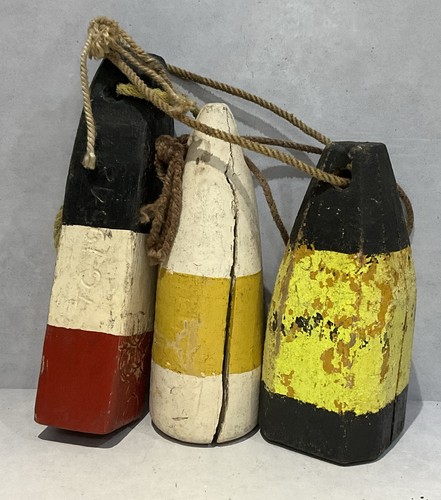 Vintage wooden lobster - 3, buoys