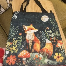 Beautiful Fox with Night Sky
