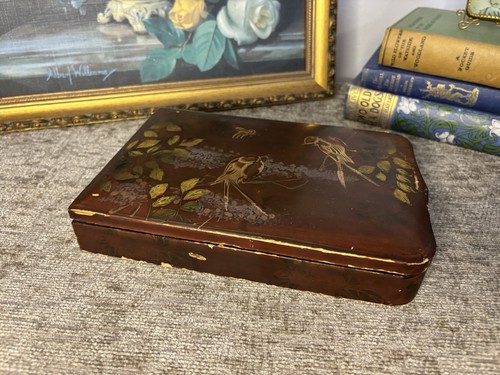 Vintage japanese red lacquer - japanese,