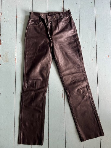Vintage lewis leather pants - leather,