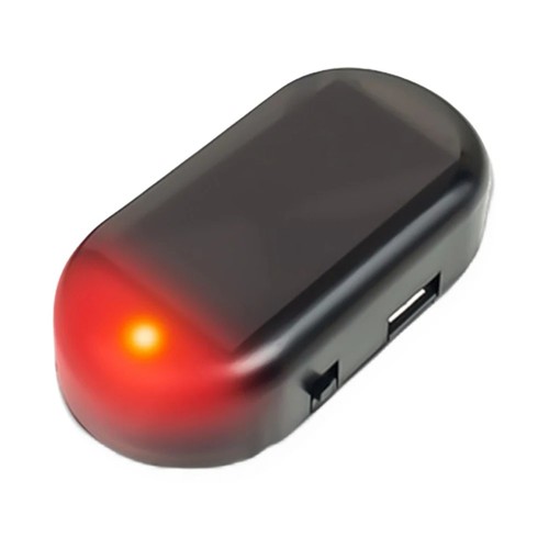 Solar power car led - solar, dummy