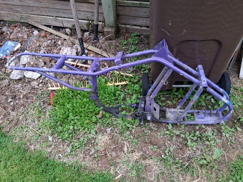 Purple suzuki lt80 frame - purple,