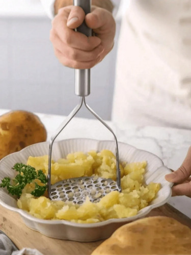 Potato masher stainless steel - potato,