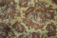 Vintage Tootal yellow cravat