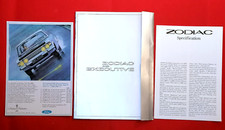1967 FORD ZODIAC & EXECUTIVE Sales Brochures & Specs - Almost Mint Condition!