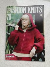 FASHION KNITS 79 by PATONS (1979) - 36 stylish knitwear designs to make