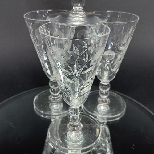 Vintage crystal glasses - vintage,