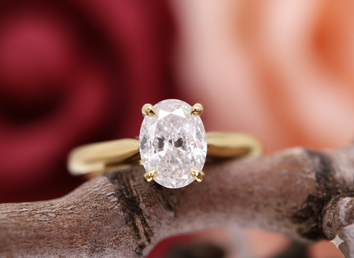 Carat oval diamond - carat, 14k