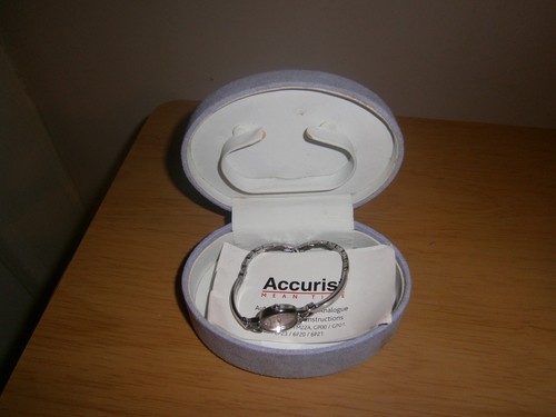 Accurist ladies silver tone