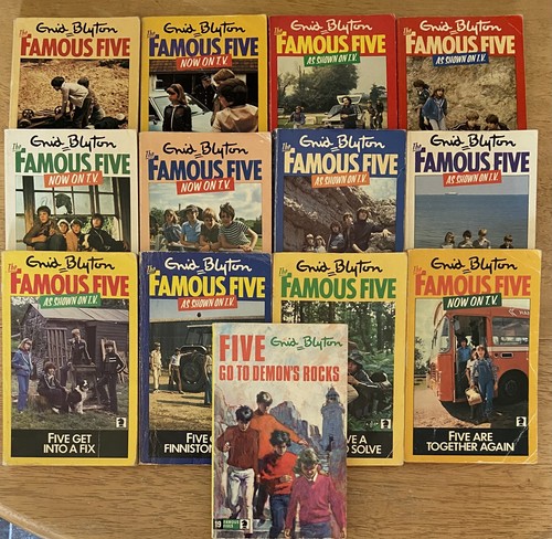 Enid blyton famous five x13 - blyton,