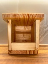 Handmade Robin nest box, nesting box, Robin box, garden gifts, bird box