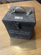 Military Wireless Set No19 Box Only No Contents