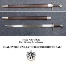 Medieval Scabbard. Brown