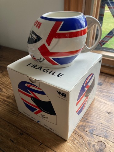 Vintage nigel mansell helmet - mansell,