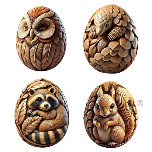 Animal easter carving - easter,