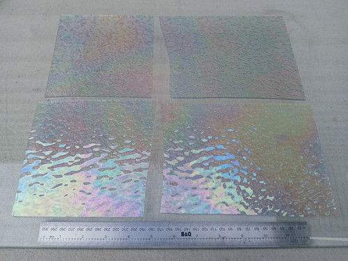 Stained glass offcuts x - glass,