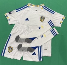 25/26 Ieeds utd kids home kit 12-13yrs